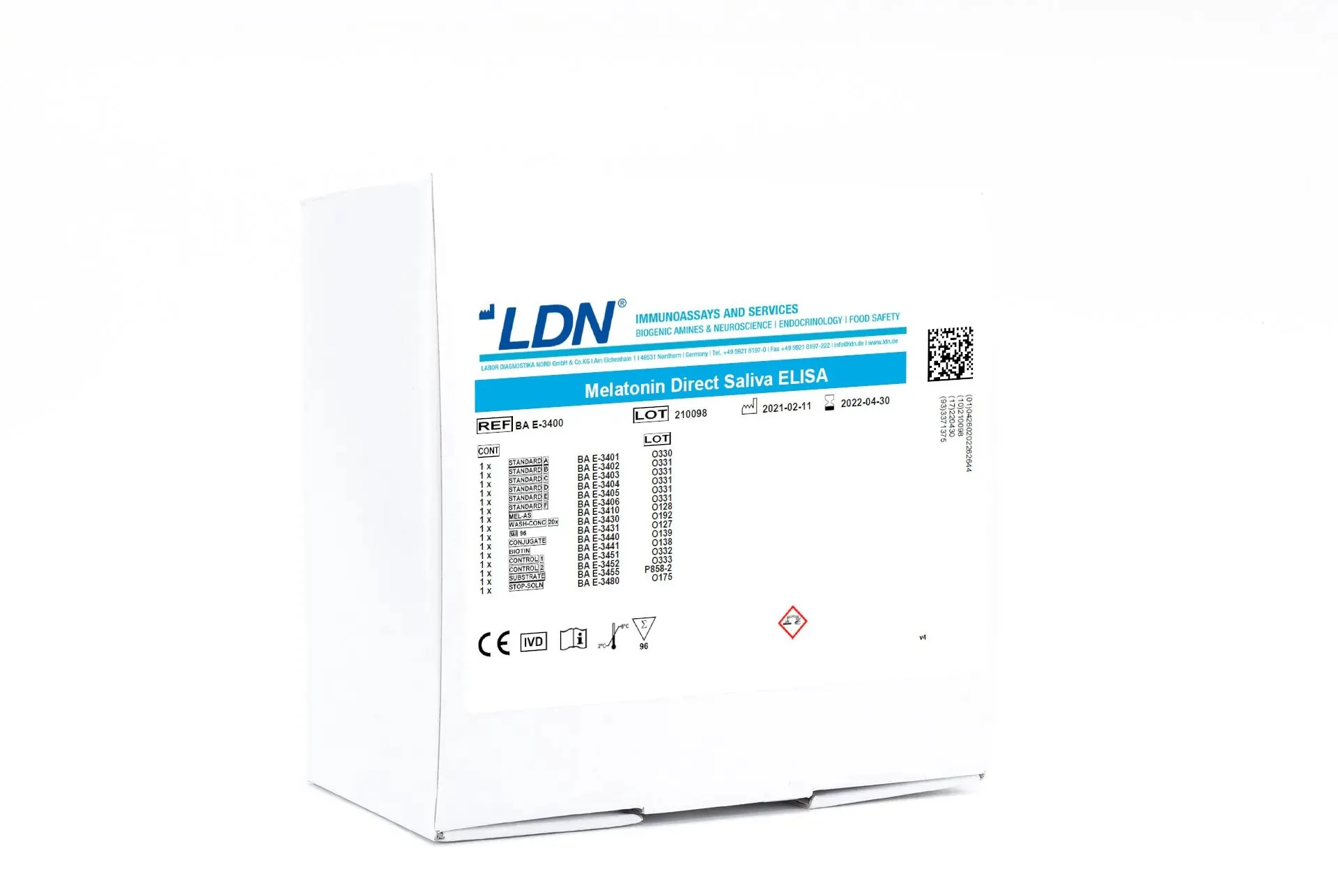 Melatonin Direct Saliva ELISA